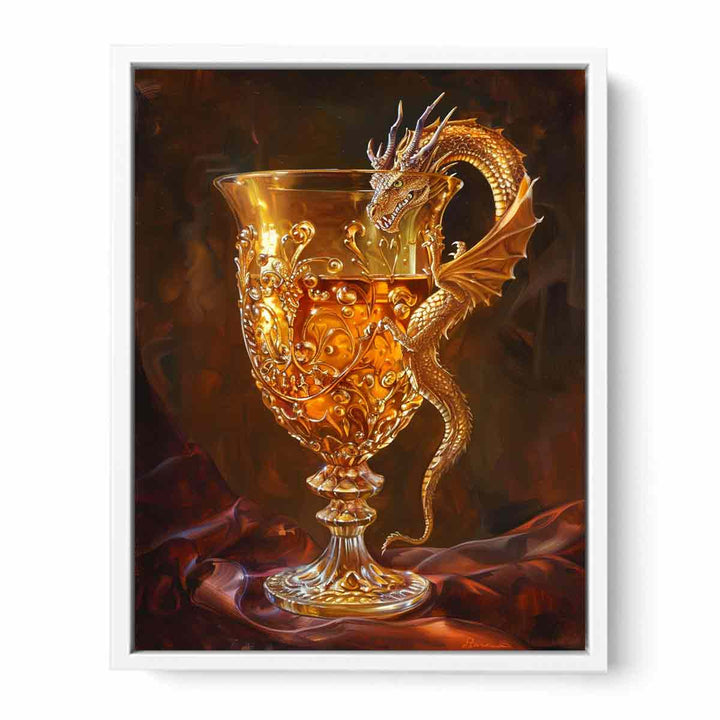 Dragon Glass Painting