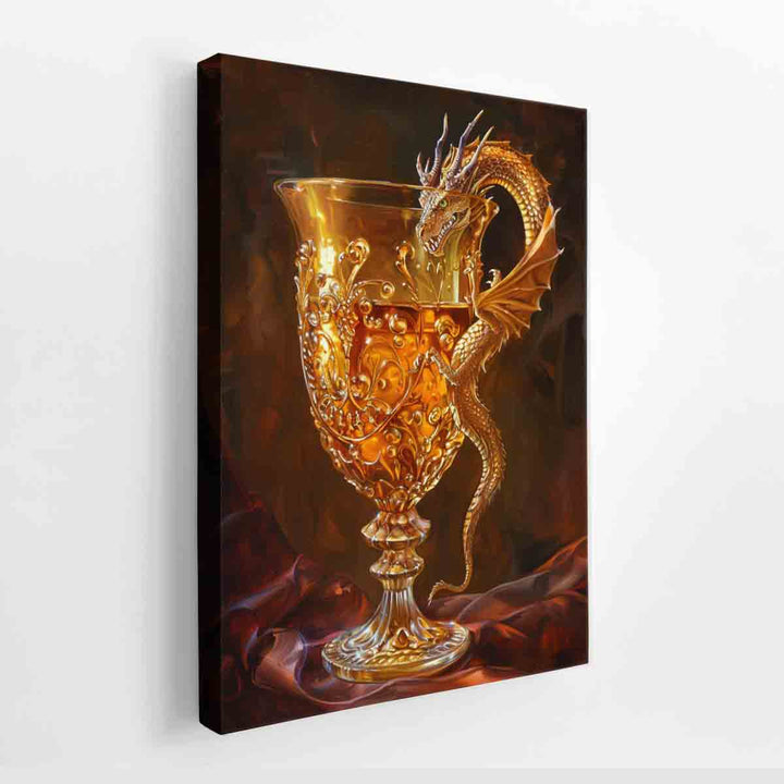 Dragon Glass canvas Print