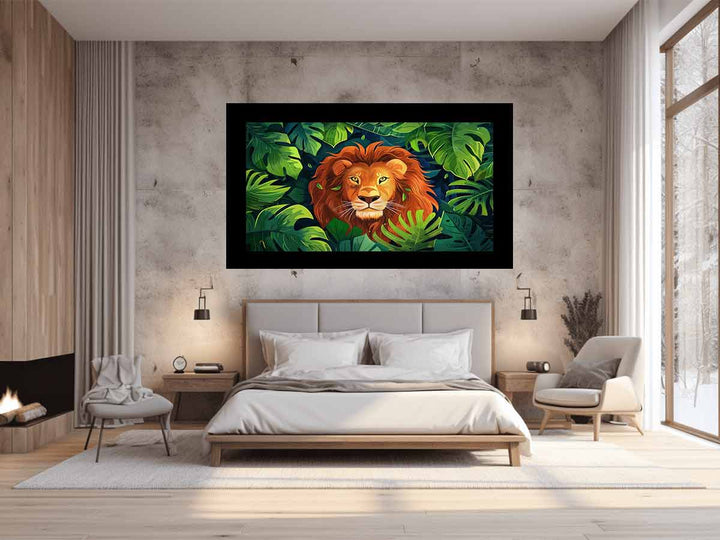 Lion Art Print