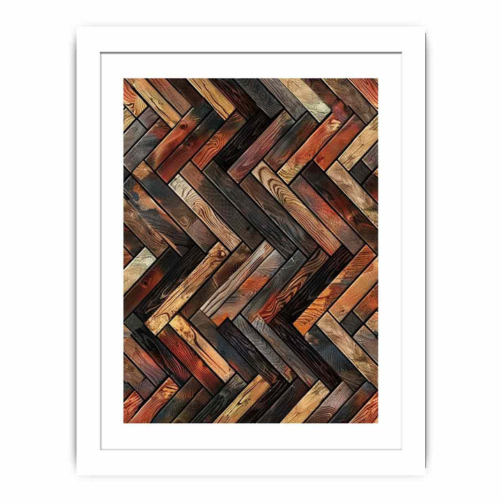 Pattern framed Print