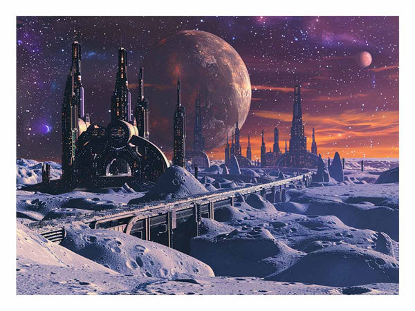 Space City Art Print