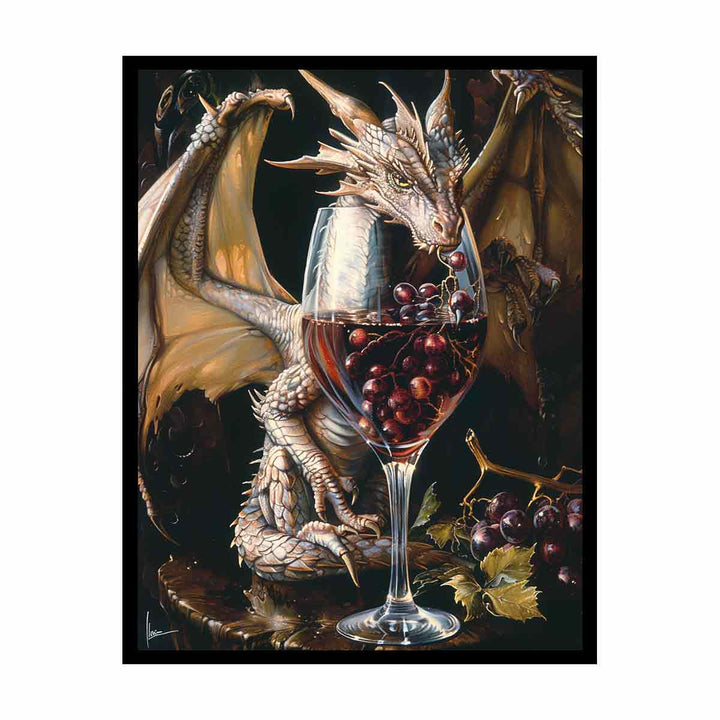 Dragon Wine canvas Print