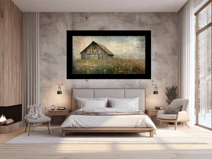 Rustic Barn Countryside Art Print