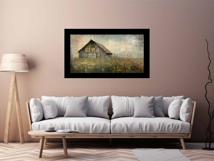 Rustic Barn Countryside Art Print