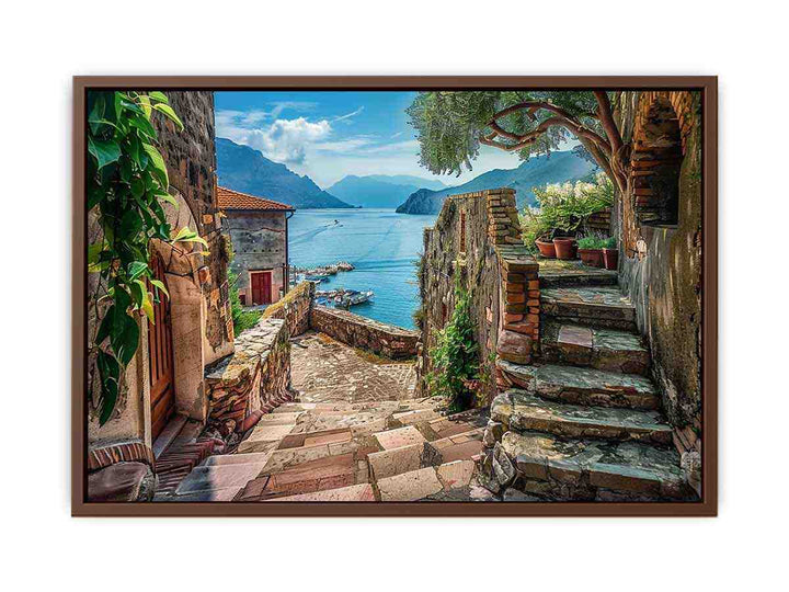 Mediterranean Scene Painting