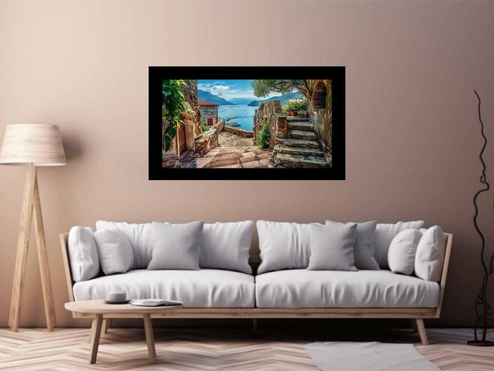 Mediterranean Scene Art Print