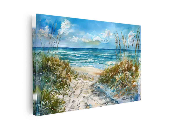 Beach Art 3 canvas Print