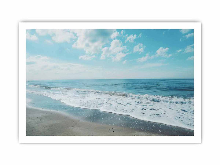 Pacific Beach framed Print