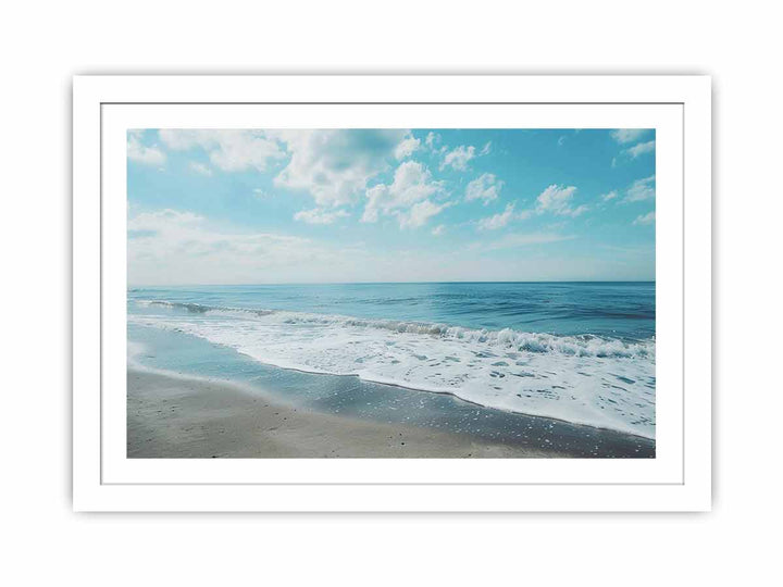 Pacific Beach framed Print