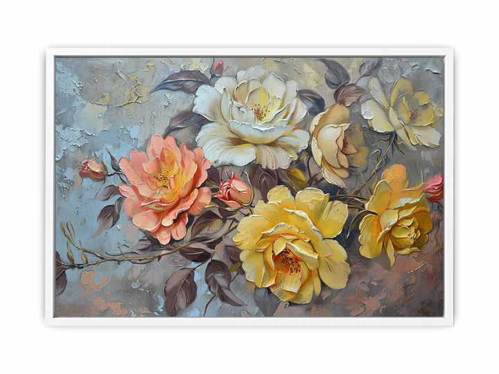 Vintage Flowers Painting