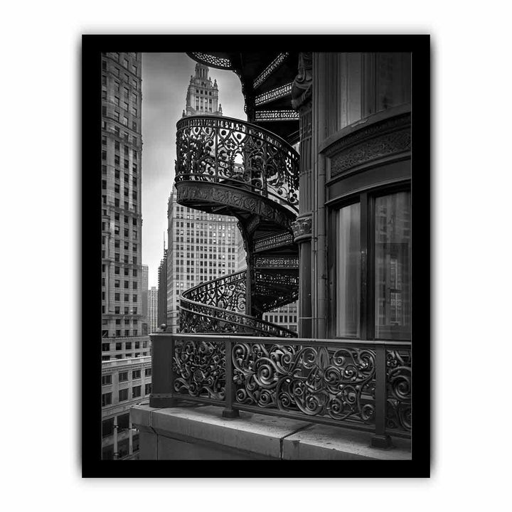 Go Up framed Print