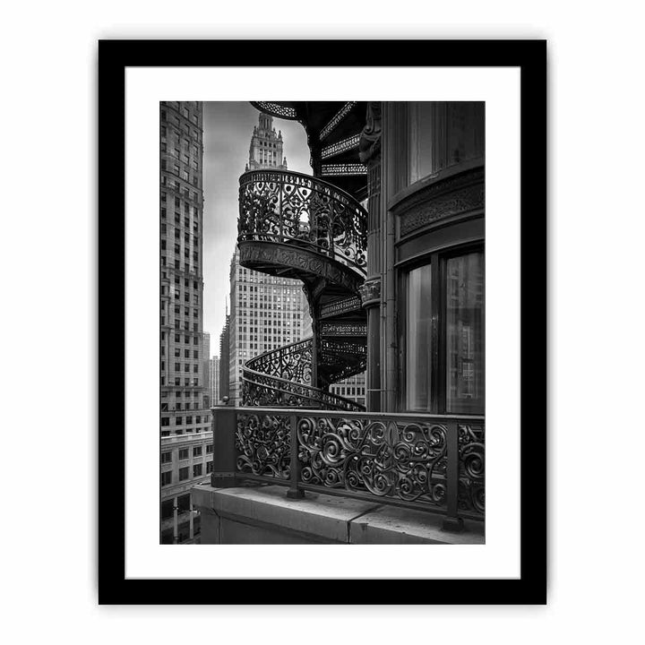 Go Up framed Print