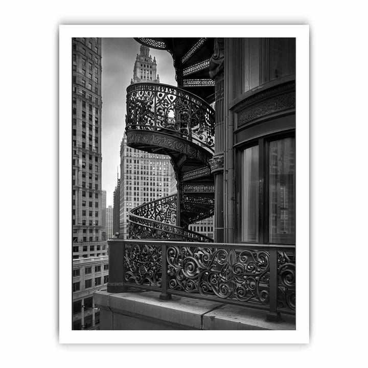 Go Up framed Print