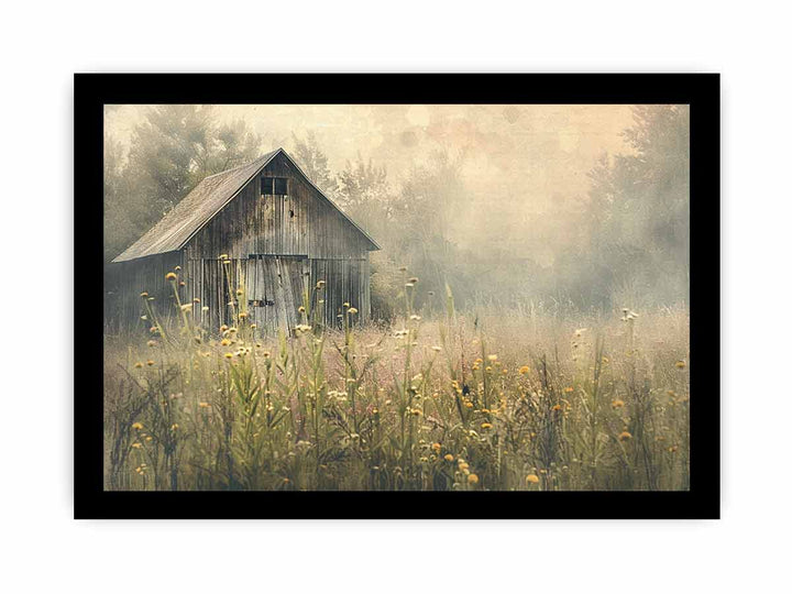 Old Barn framed Print