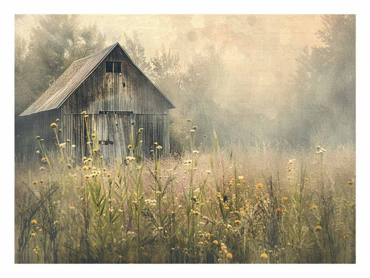 Old Barn Art Print