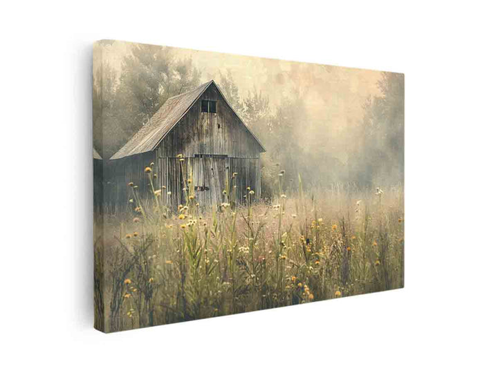 Old Barn canvas Print