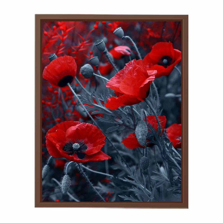 Red  Poppies Painting