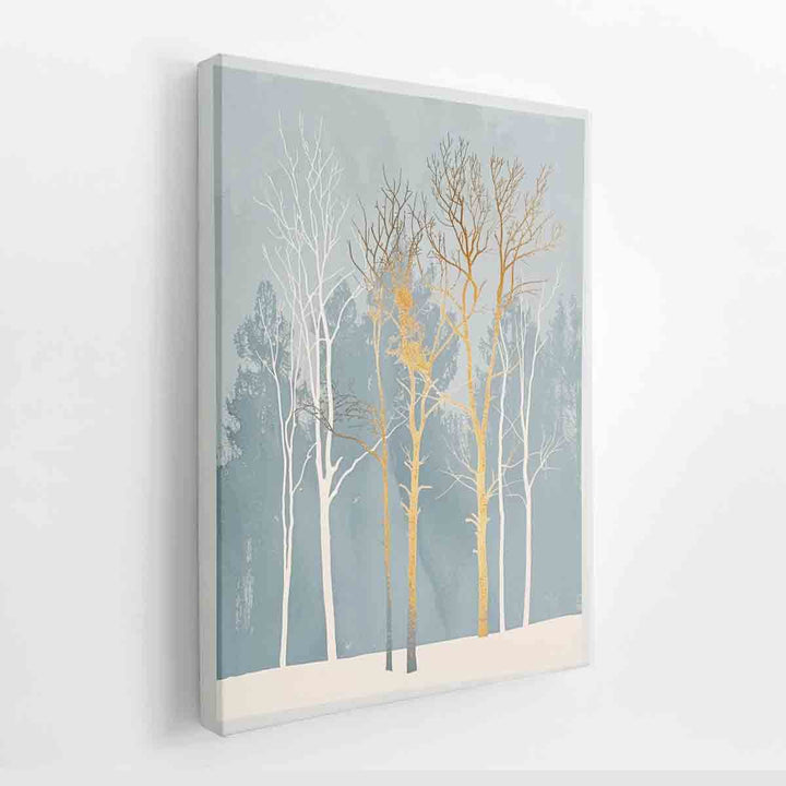 White Tree canvas Print