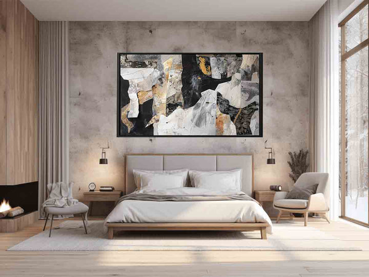 Collage Of Abstract Art Print