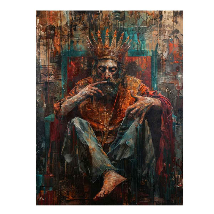 Vintage King Art Print