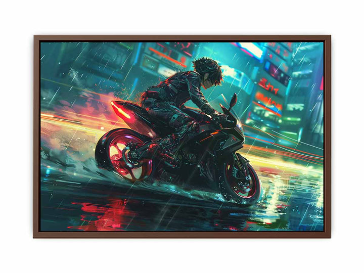 Anime Bike Painting