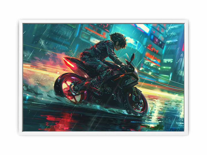 Anime Bike Painting