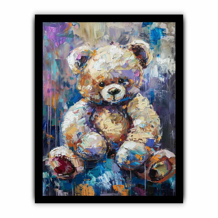 Teddy Bear framed Print