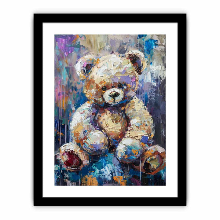 Teddy Bear framed Print