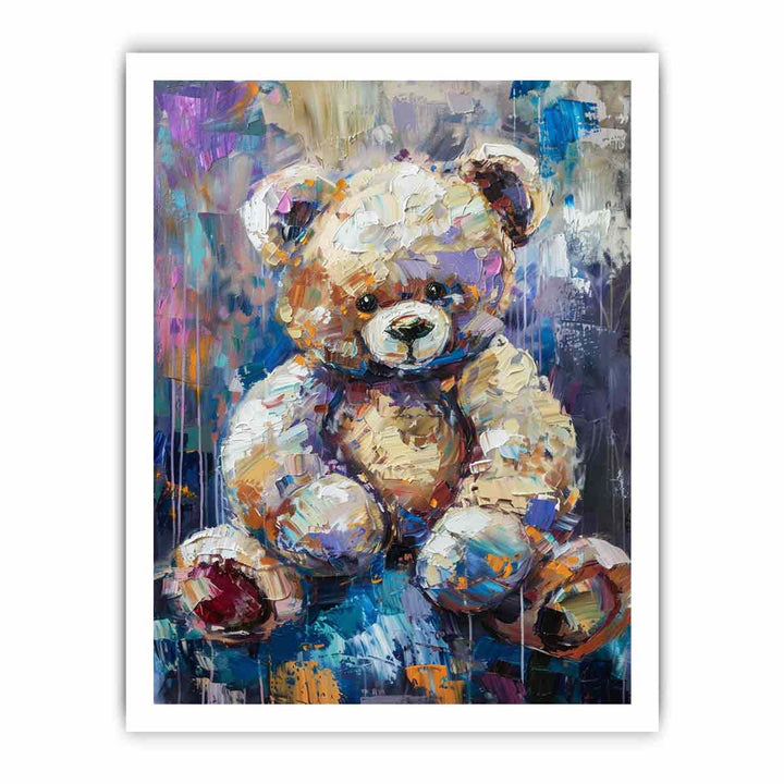 Teddy Bear framed Print