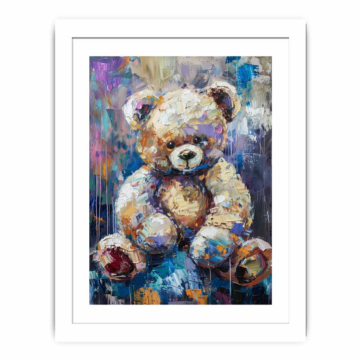 Teddy Bear framed Print