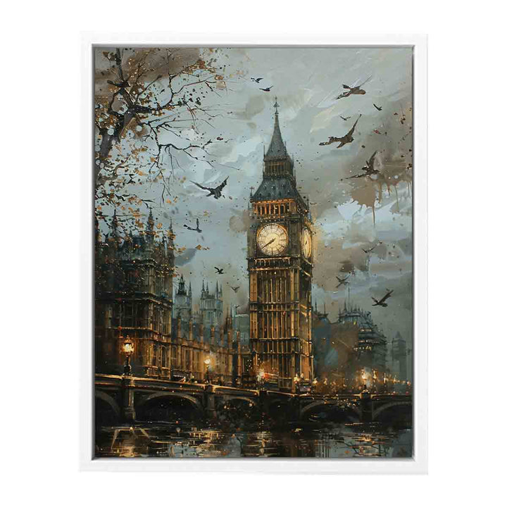 London Clock Painting