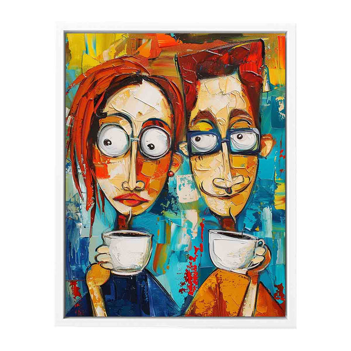 Coffee Talk Painting