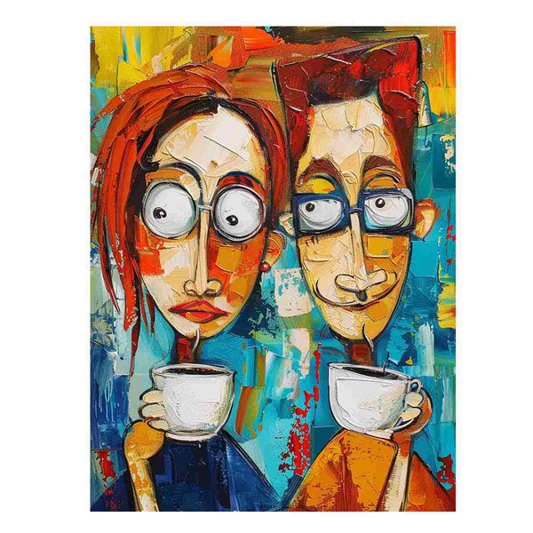 Coffee Talk Art Print