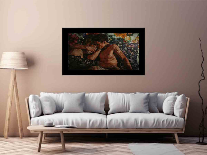 Guys Sleeping Painting  Art Print