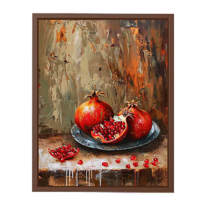 Pomegranate Art Painting Painting