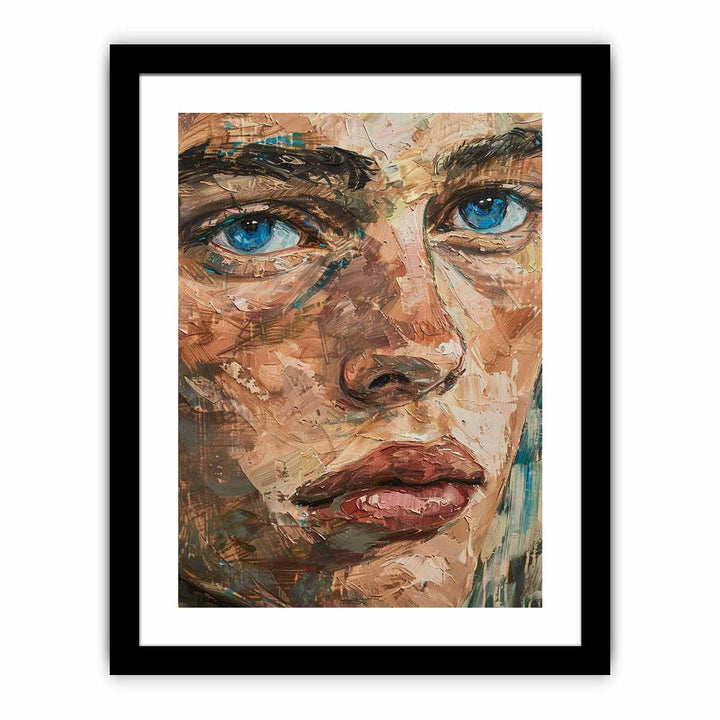 Yong Man framed Print