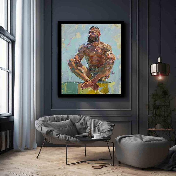 Morning Man Art Print