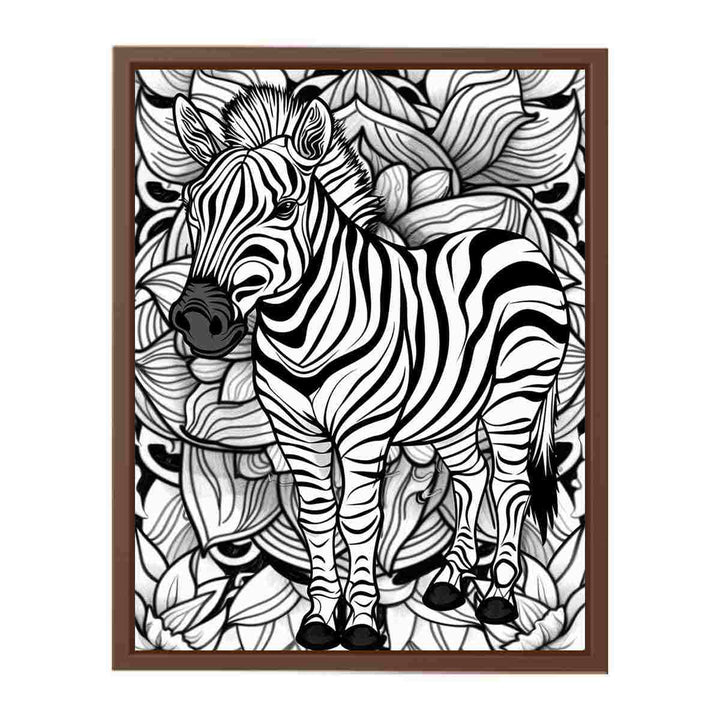 Color Me Zebra Painting