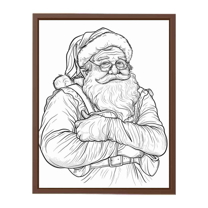 Color Me Santa Painting