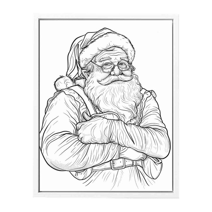 Color Me Santa Painting