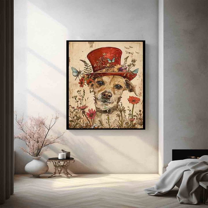 Whimsical Dog Art Print