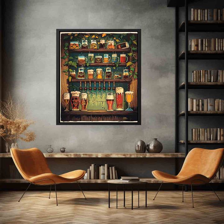 Vintage Beer Art Print