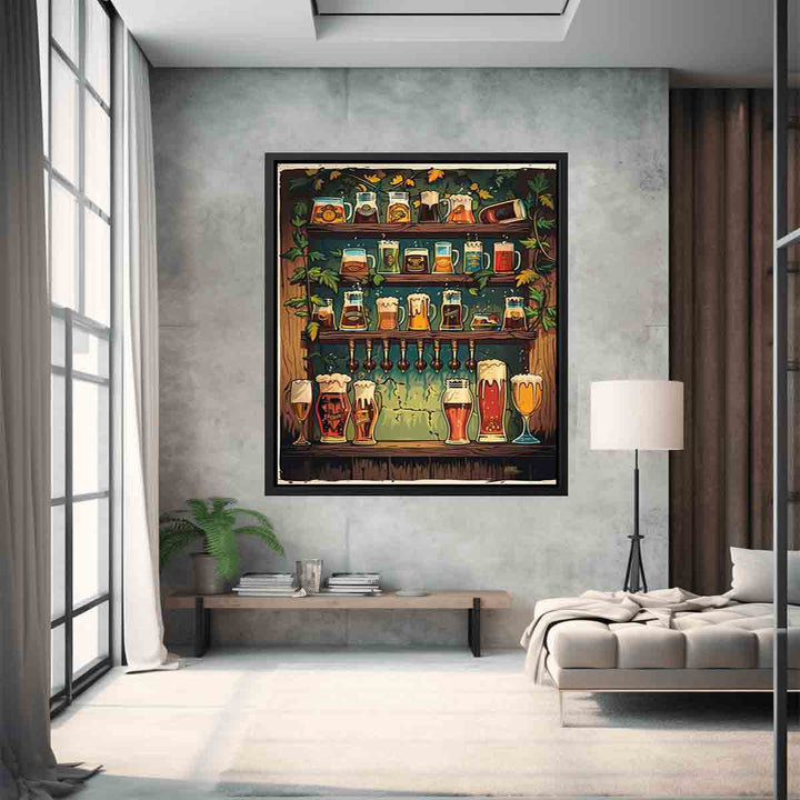 Vintage Beer Art Print