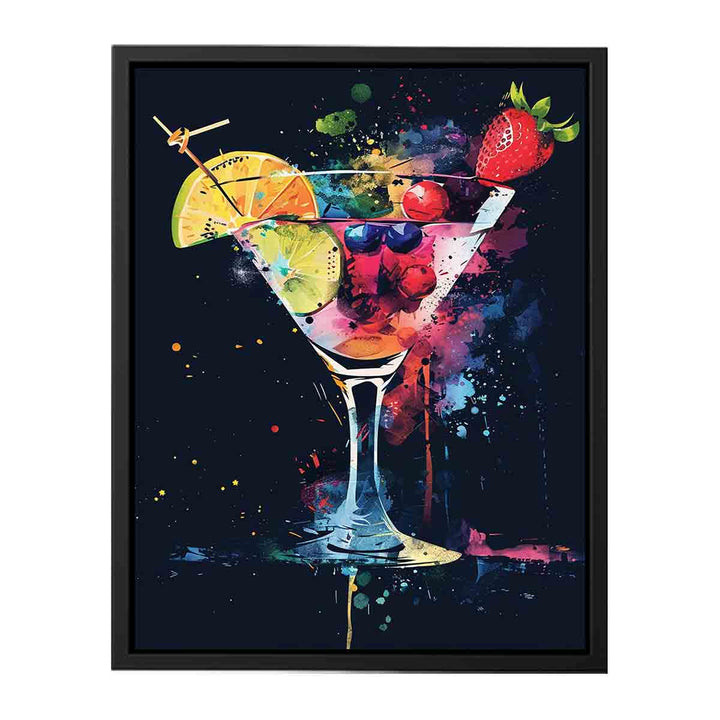 Cocktail Art Print canvas Print