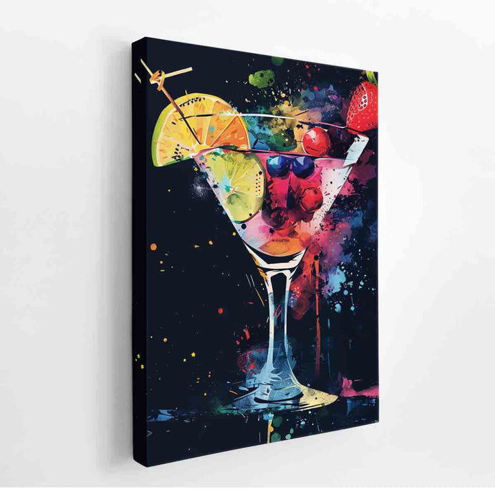 Cocktail Art Print canvas Print