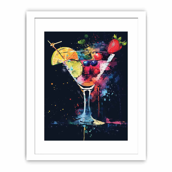 Cocktail Art Print framed Print