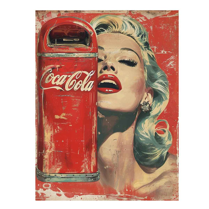 Coke  Painting Art Print