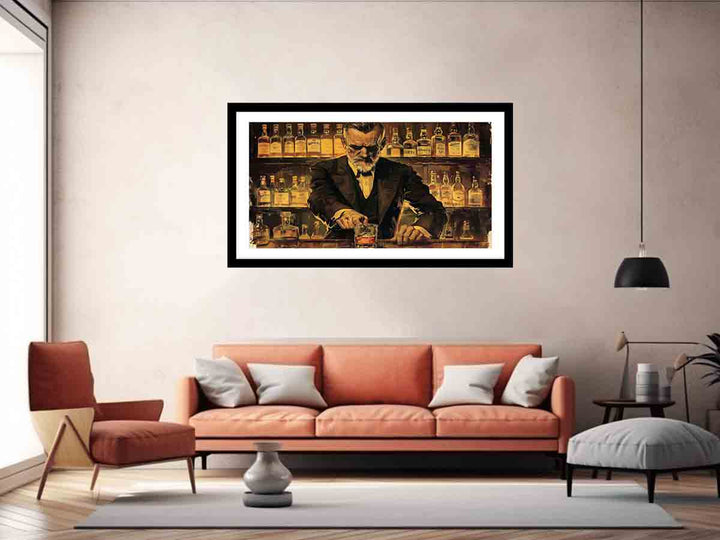 Vintage whiskey Art  Print