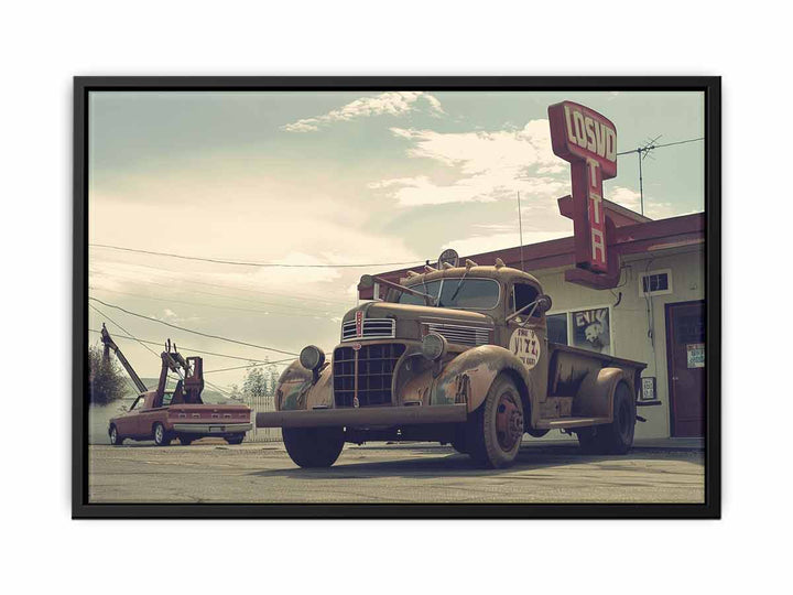 Vinatge Truck  canvas Print