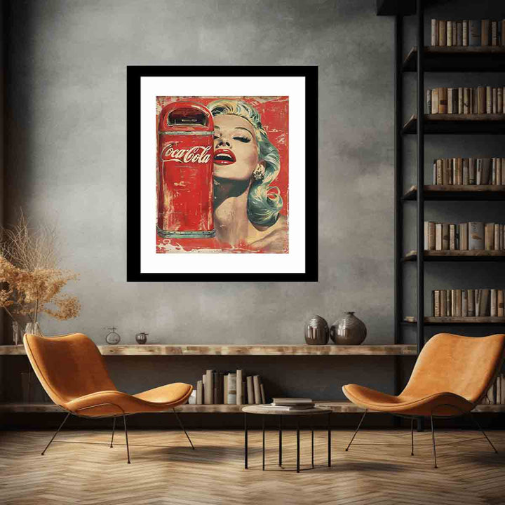 Coke  Painting Art Print